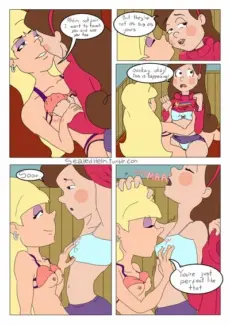 Gravity Falls- Mabel x Pacifica