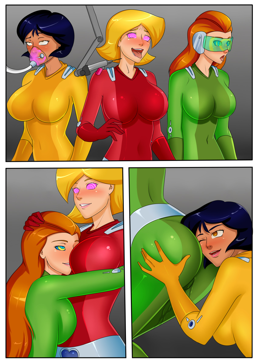 Totally Spies- Hypno Laboratory | 18+ Porn Comics