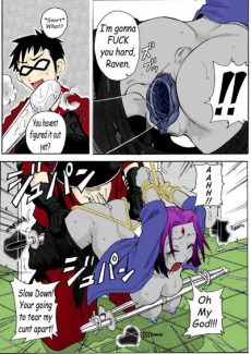 The Teen Titans – Raven Traning