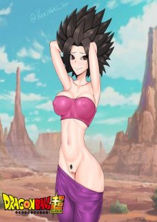 Dragon Ball Super- Caulifla and Kale