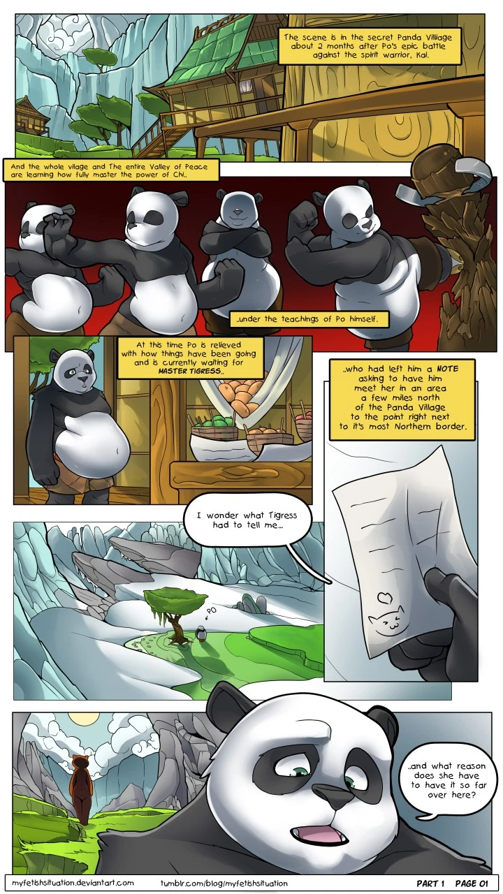 Kung fu Panda- Dragon Warrior (Massive Masters) | All Porn Comics