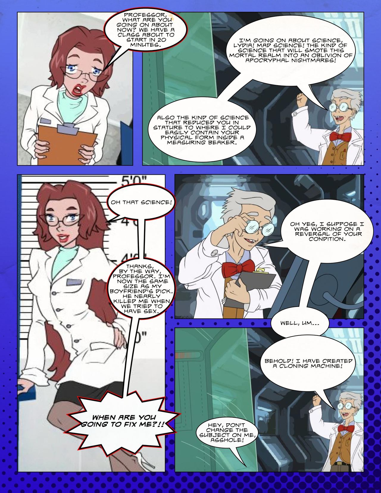 Man of Science- Meet n Fuck | 18+ Porn Comics