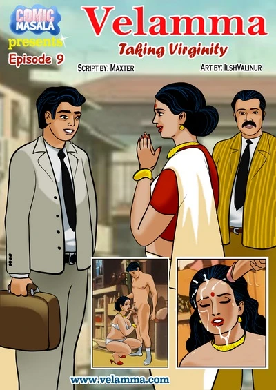 Velamma Episode 9- Taking Virginity  –