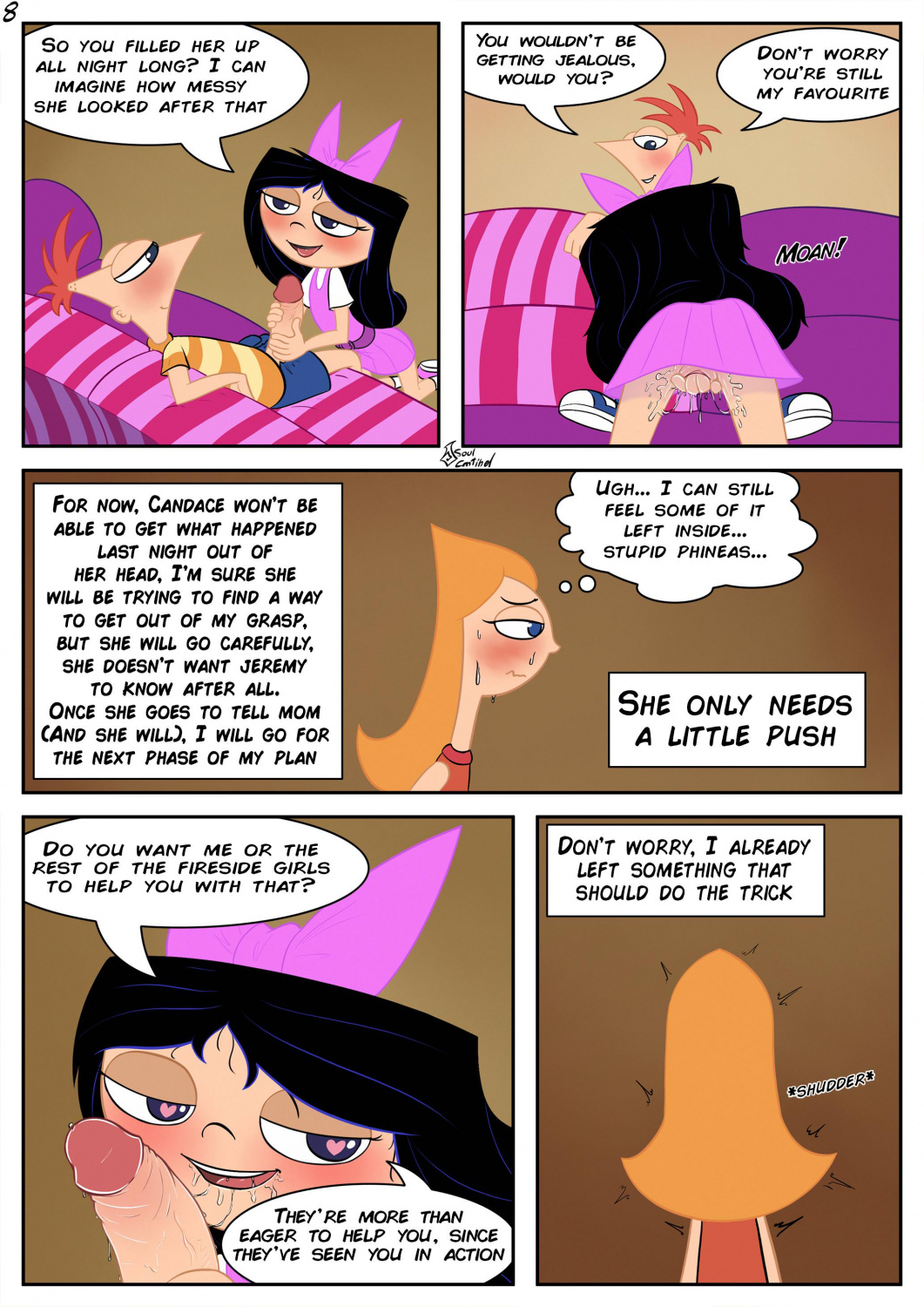 Porn phineas and ferb comics
