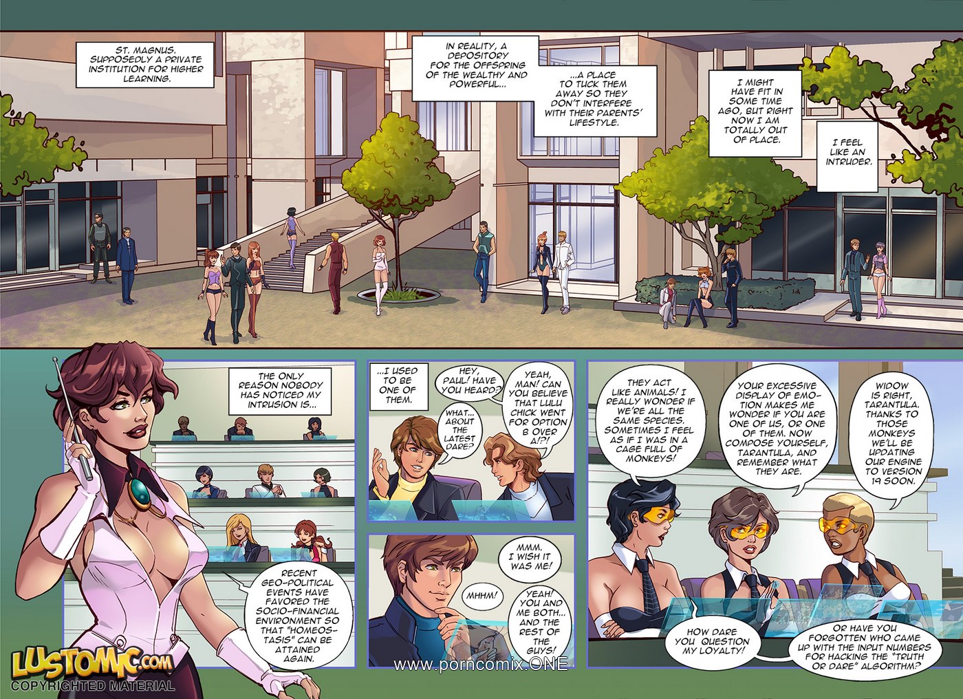 The Butterfly Protocol- Lustomic | 18+ Porn Comics