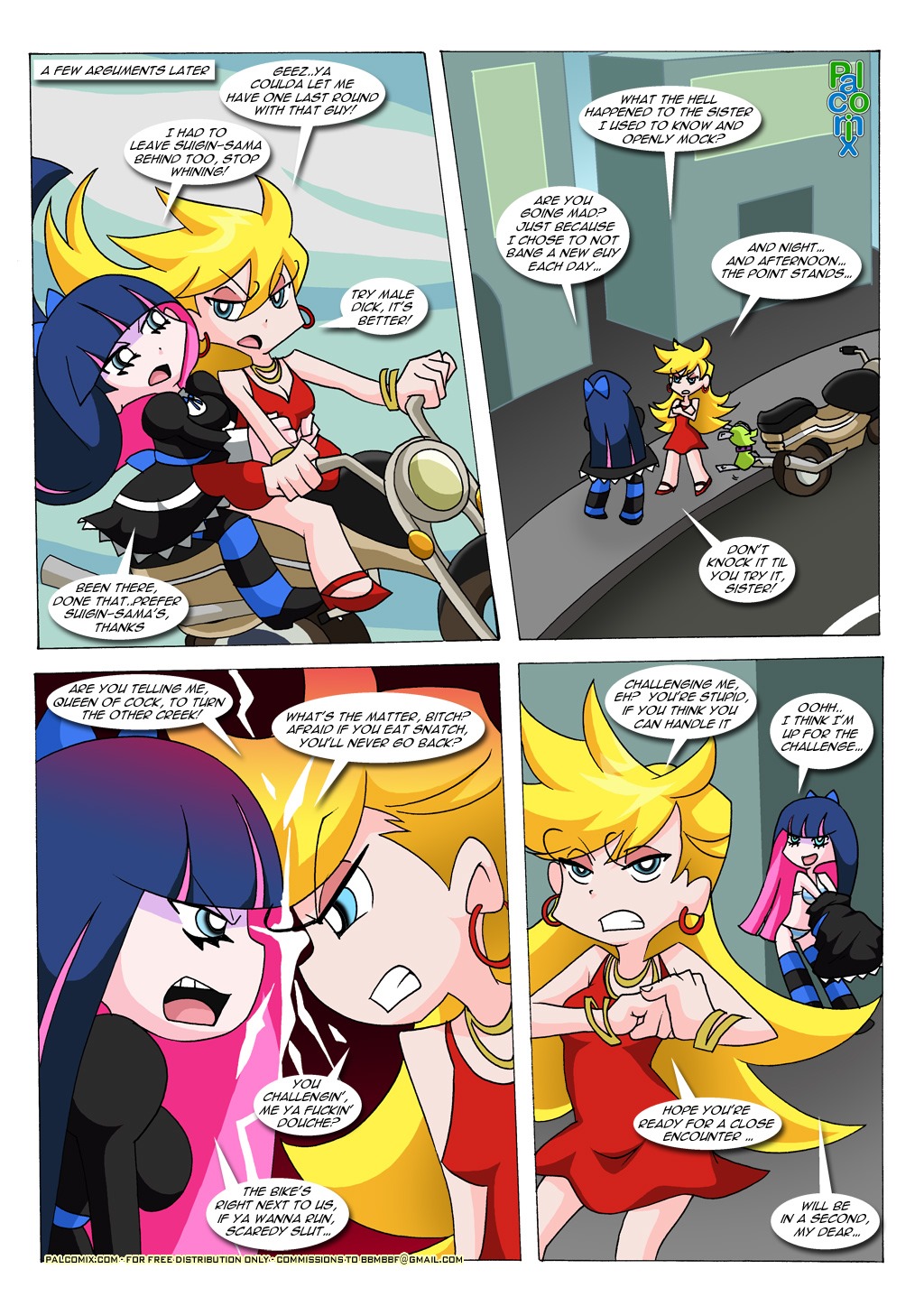 Panty & Stocking - Sister Sister | 18+ Porn Comics