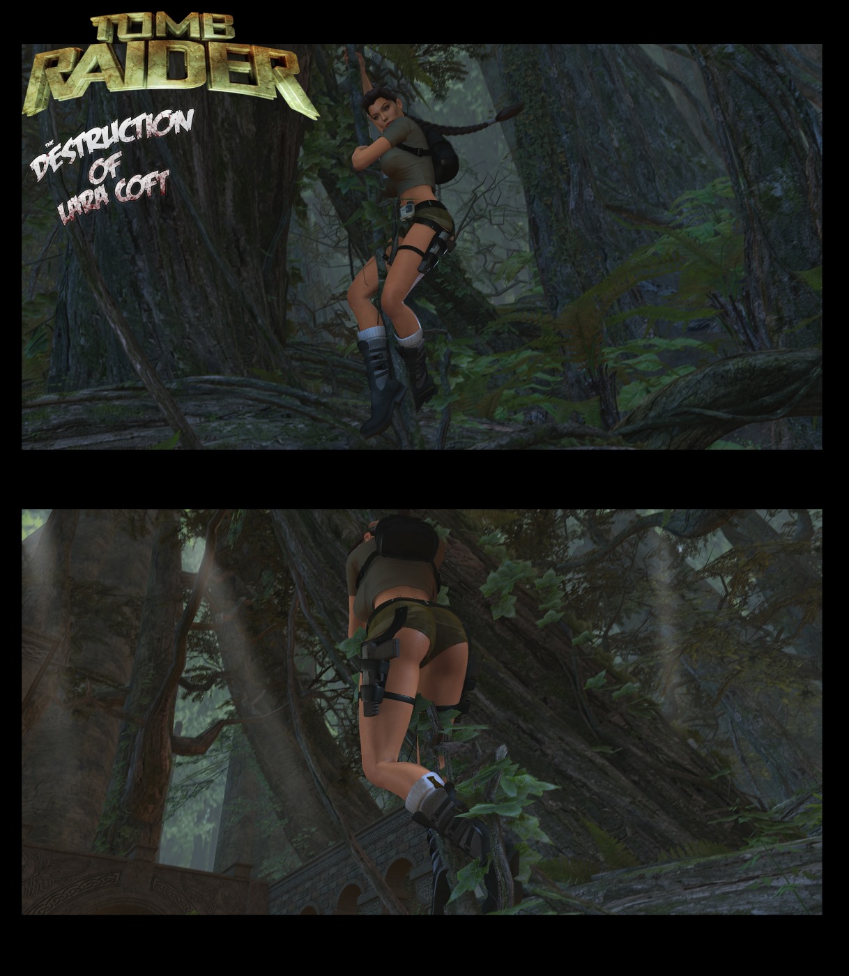 Tomb Raider- Destruction Of Lara Croft | 18+ Porn Comics