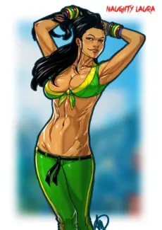 Naughty Laura- Street Fighter (Ganassa) Naughty Laura- Street Fighter