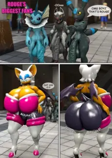 Rouge- Biggest Fans- Sonic the hedgehog Rouge- Biggest Fans- Sonic the hedgehog