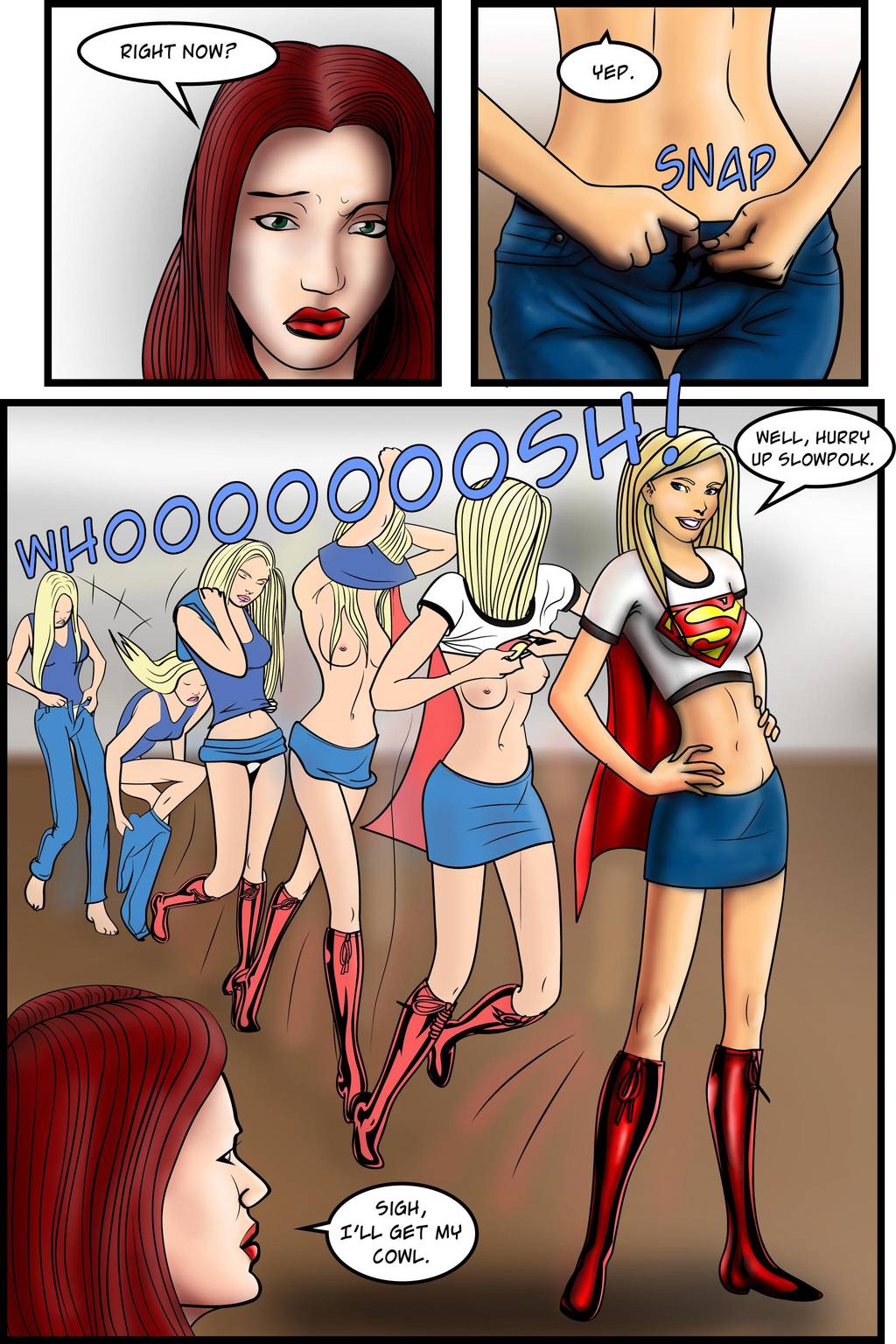 Agents of Oblivion Part 2 Supergirl 18 Porn Comics 