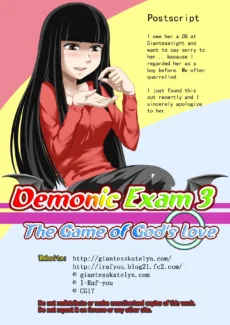 Demonic exam 3028