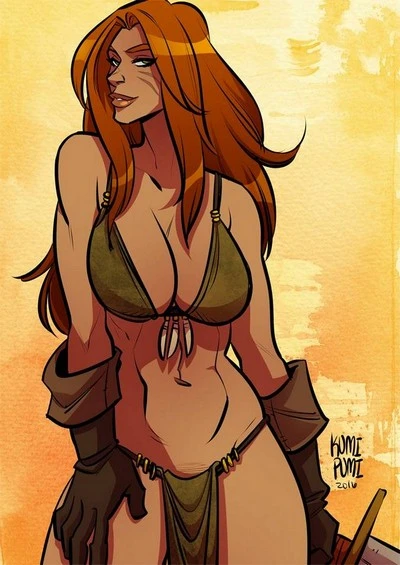 Rowena the Barbarian- Kumi Pumi