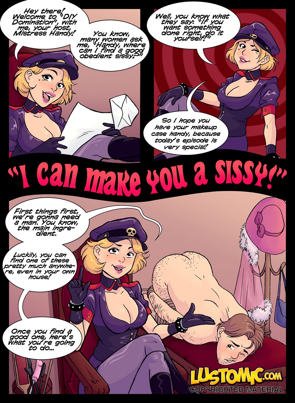 I Can Make You A Sissy- Lustomic - | 18+ Porn Comics