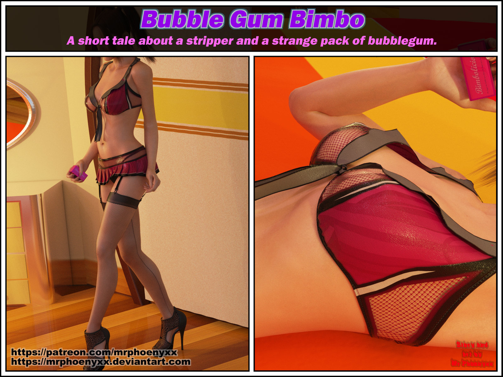 BubbleGum Bimbo- MrPhoenyxx | 18+ Porn Comics