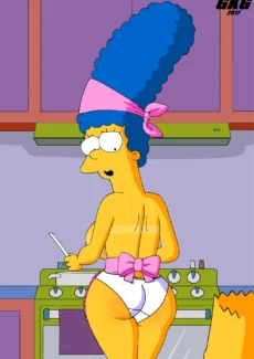 Marge & Bart (28)