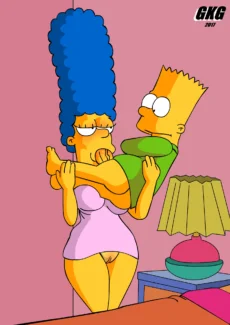 Marge & Bart (39)