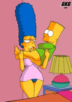 Marge & Bart (42)