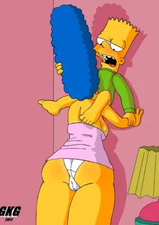 Marge & Bart (44)
