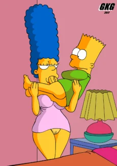 Marge & Bart (49)