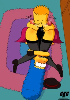 Marge & Bart (51)