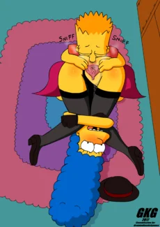Marge & Bart (55)