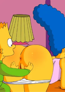 Marge & Bart (7)