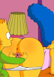 Marge & Bart (8)