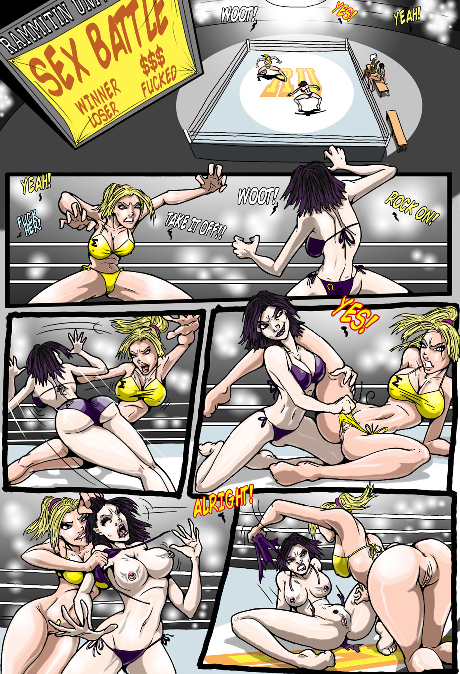 Hentai Sex Fight