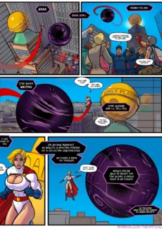 The Pit- Power Girl vs Darkseid (3)