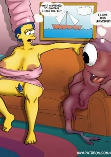 The Simpsons- Universe Hopping Alien (8)