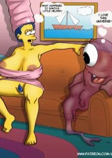 The Simpsons- Universe Hopping Alien (8)