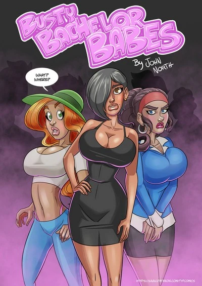 Busty Bachelor Babes- John North