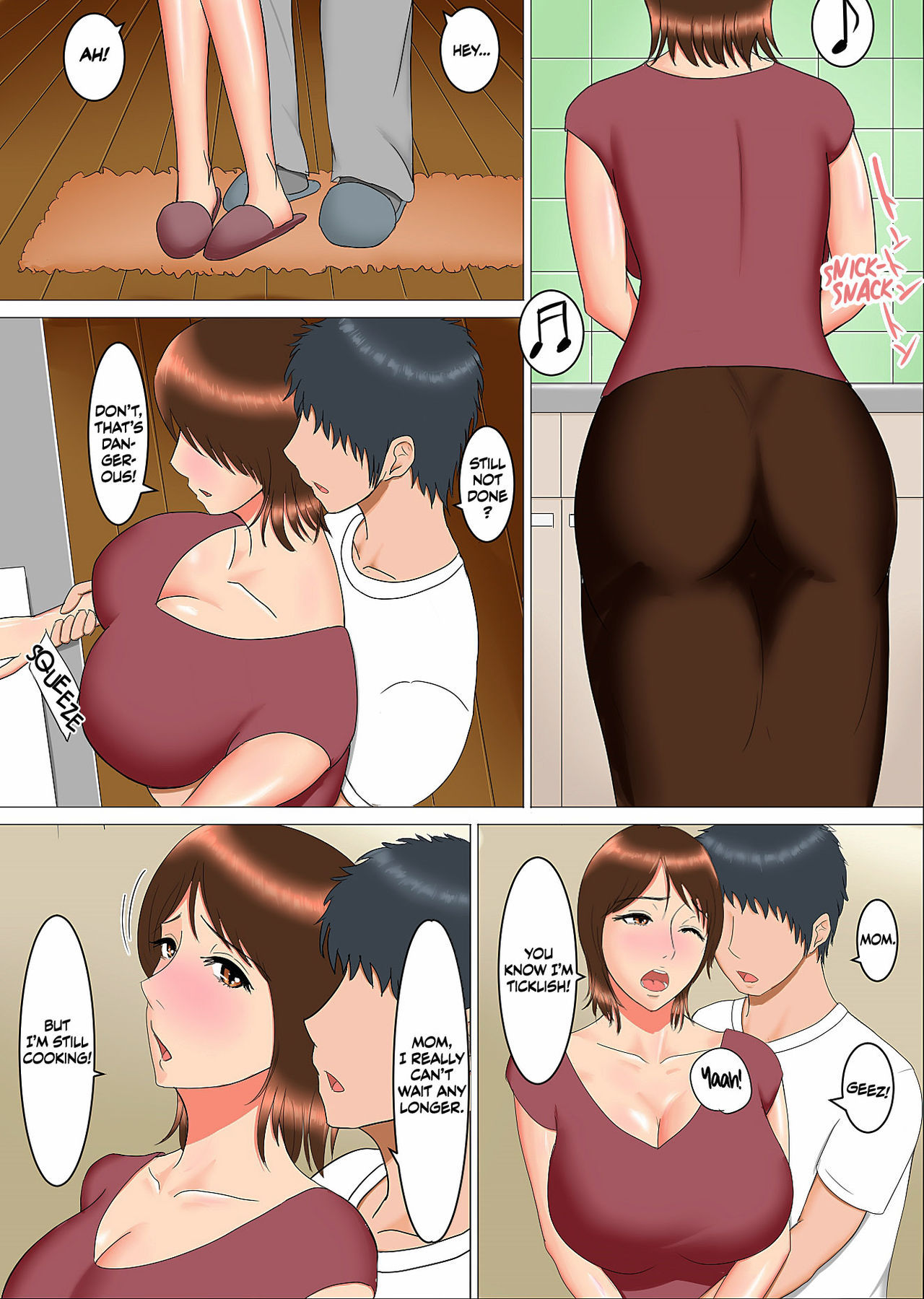 Cheating Mother Creampied - While Dad Was Away | 18+ Porn Comics