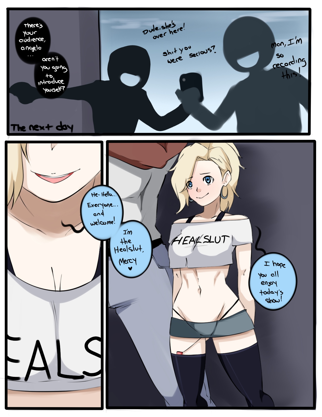 Mercy overwatch porn comics