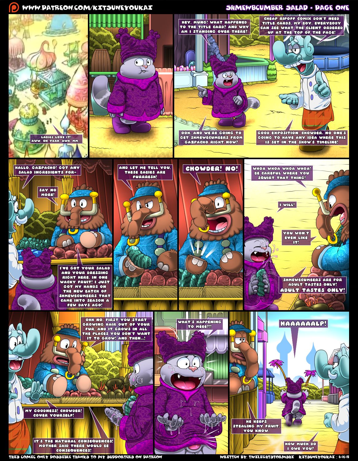 Chowder porn comics