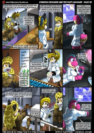Condom Crusader and the Past Laid Bare by kitsuneyoukai