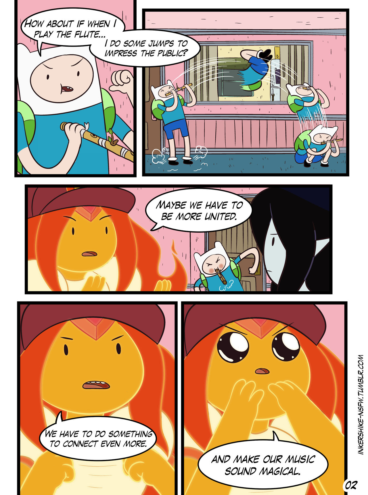 Adventure Time- Practice With The Band | 18+ Porn Comics
