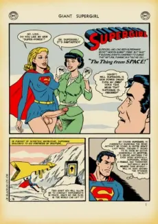 Giant Super-girl - The Thing from Space (Superman) Giant Super-girl – The Thing from Space