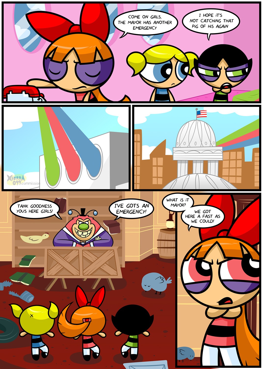 Grounds for Impeachment - The Powerpuff Girls | 18+ Porn Comics