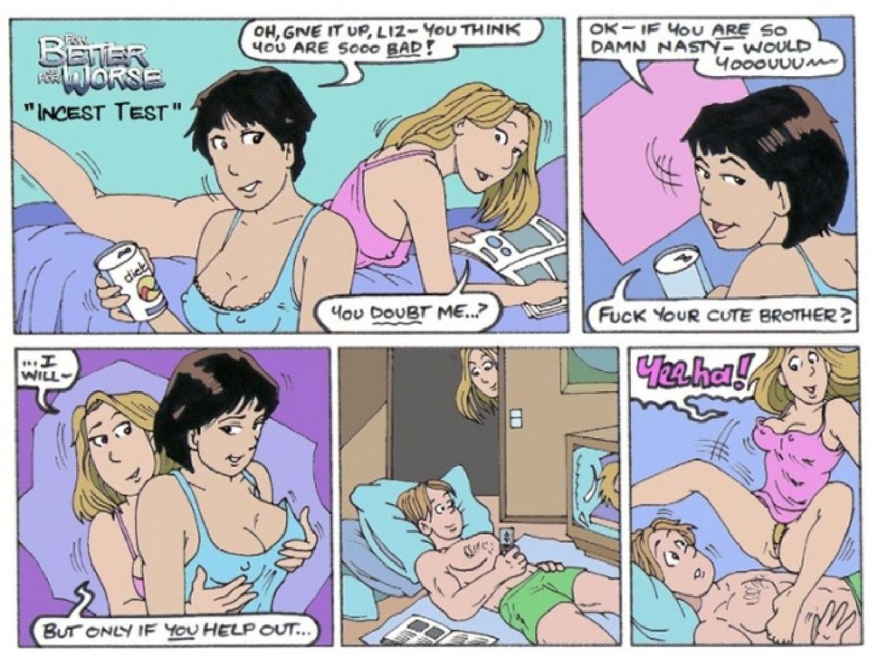 Incest Test For Better Or For Worse Kevin Karstens Porn Comics