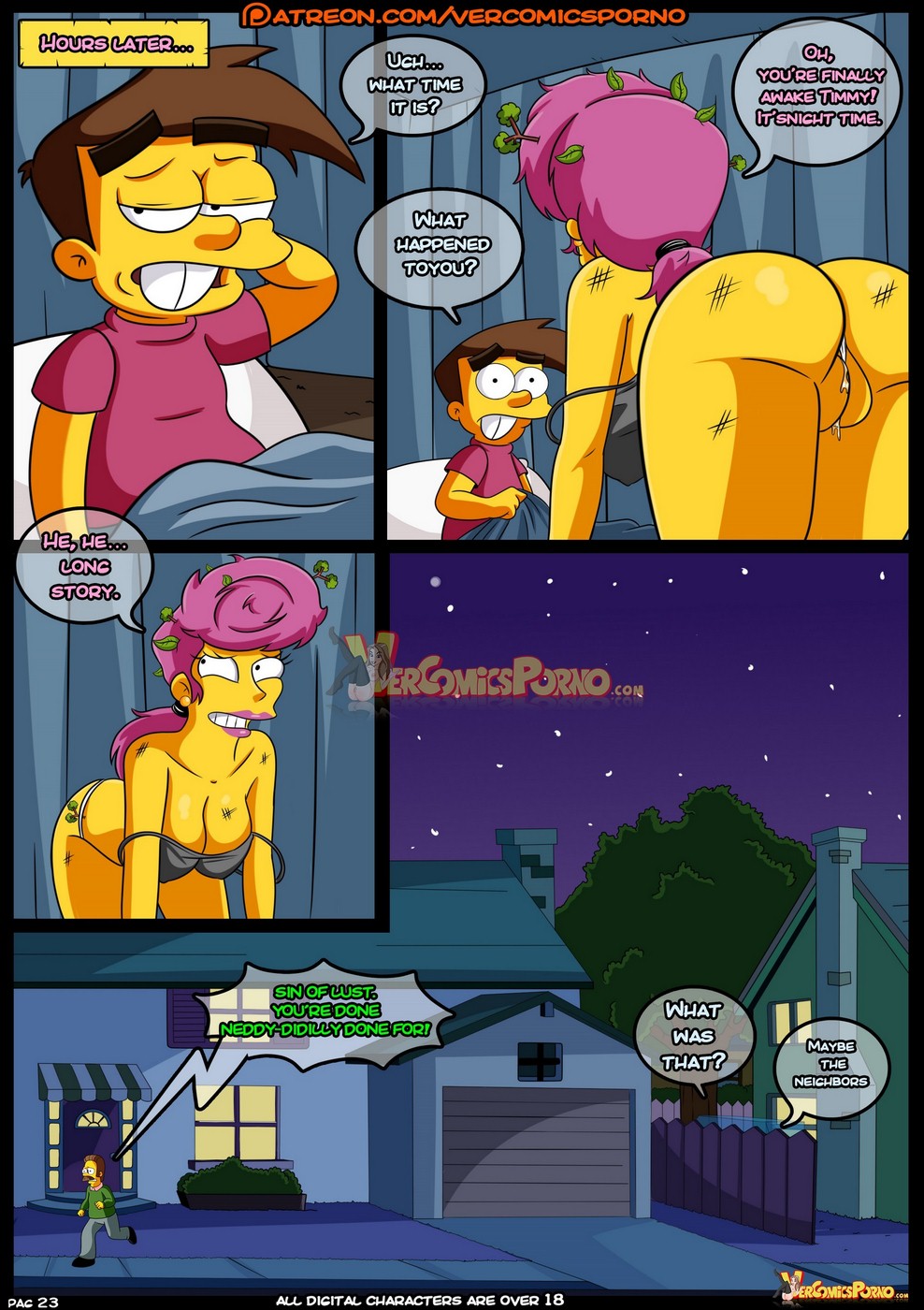 Milf Catcher's II- Fairly OddParents | 18+ Porn Comics