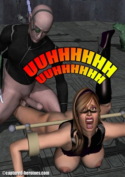 Night Razor Hunts Elektroz – Captured Heroines