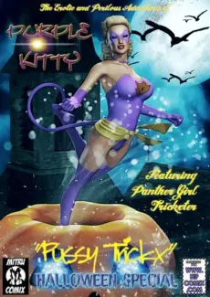 Purple Kitty- Issue 1- HipComix Purple-Kitty- info