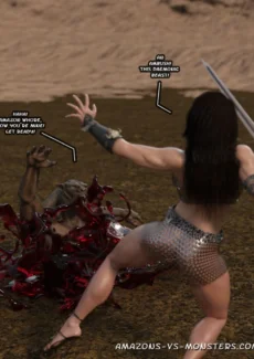 Blood Wolf- Amazons vs Monsters (5)