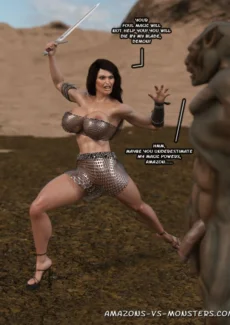 Blood Wolf- Amazons vs Monsters (6)