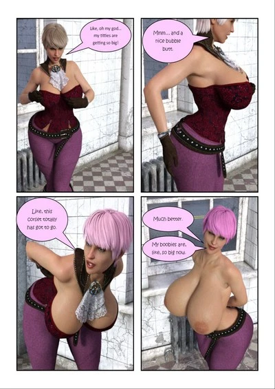 Goth Bimbofication- Fahzbehn