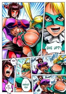 Juri Vs Mika - Street Fighter by DrZexxck Juri Vs Mika – Street Fighter by DrZexxck