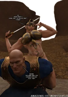 Making Peace- Amazons vs Monsters (11)