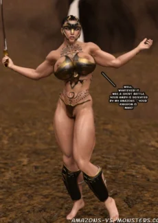 Making Peace- Amazons vs Monsters (3)