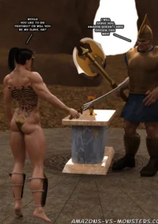 Making Peace- Amazons vs Monsters (4)